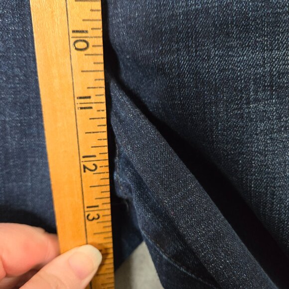 Lucky Brand Dark Blue Flare Jeans - Picture 11 of 15